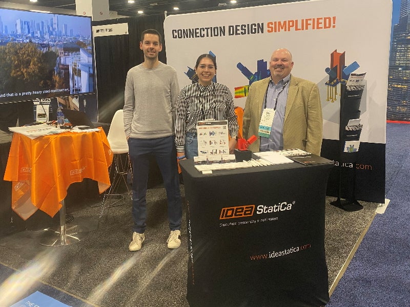 IDEA StatiCa at NASCC 2022 in Denver IDEA StatiCa